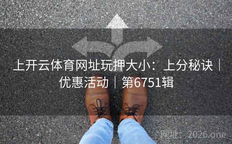 上开云体育网址玩押大小：上分秘诀｜优惠活动｜第6751辑  第2张
