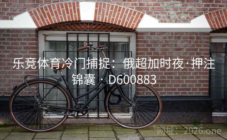 乐竞体育冷门捕捉：俄超加时夜·押注锦囊 · D600883  第2张